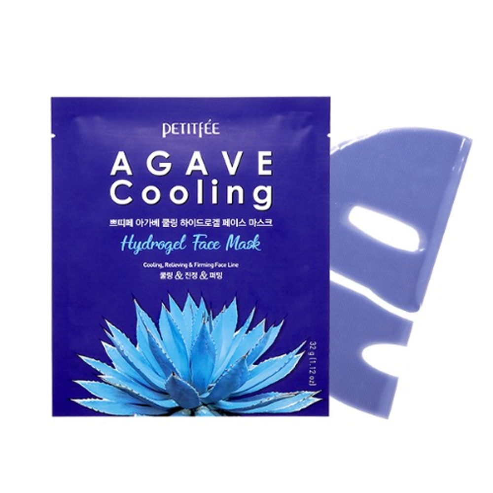 Гидрогелевая маска для лица АГАВА PETITFEE Agave Cooling Hydrogel Face Mask