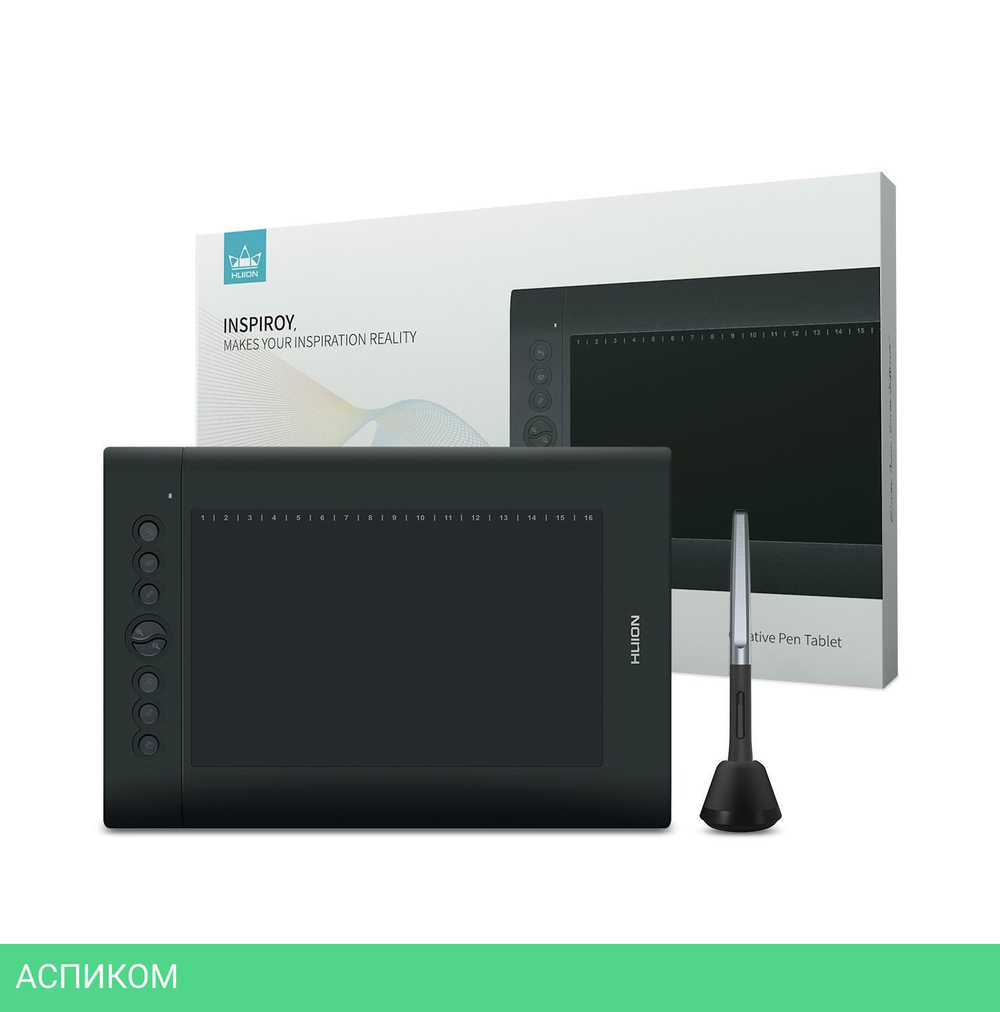 Графический планшет Huion H610 Pro