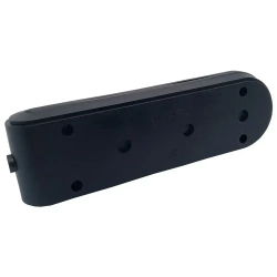 Колодка 3-местн. б/з черная