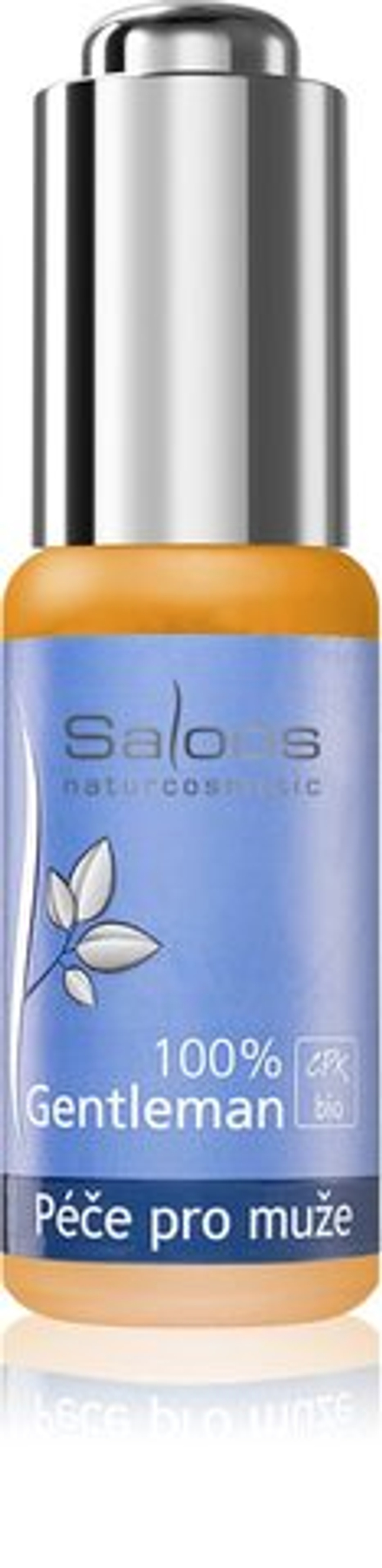 Saloos Men's Care 100% Gentleman - омолаживающее масло для лица для мужчин /   20  ml  / GTIN 8594031326809