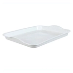 Поднос универсальный малый 25см. Белый 0,032х0,25х0,29м