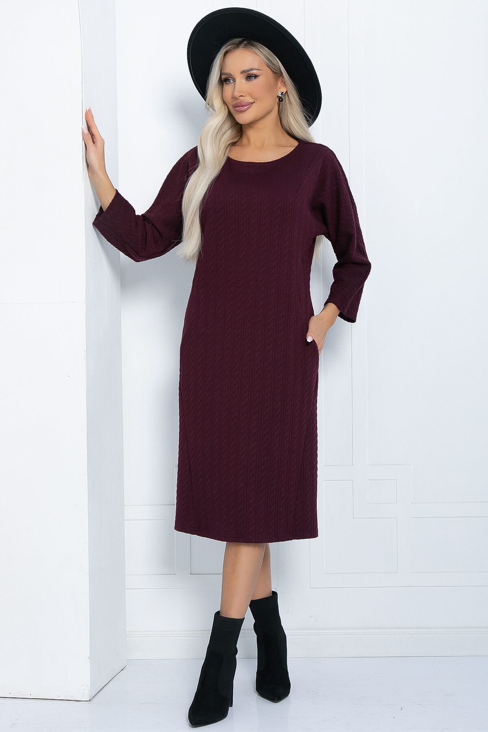 Платье Монами (сливовое) П12282-12 LT Collection