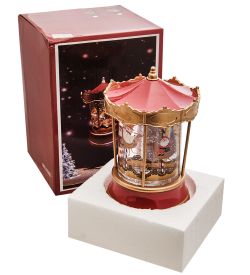 XM-848/1 Новогодняя карусель с подсветкой