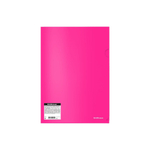 Папка-уголок Erich Krause, A4, 220х310 мм, 180 мкм, пластик,полупрозрачный, ассорти,"Glossy Neon" (в пакете 24 шт.)