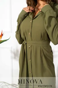 Платье 3178-хаки Minova