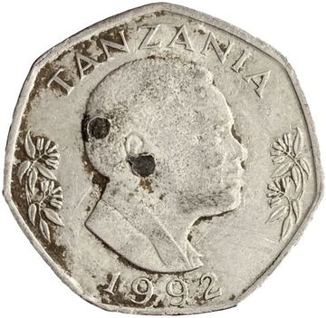 20 шиллингов 1992 Танзания
