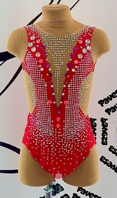 Leotard for rhythmic gymnastics
