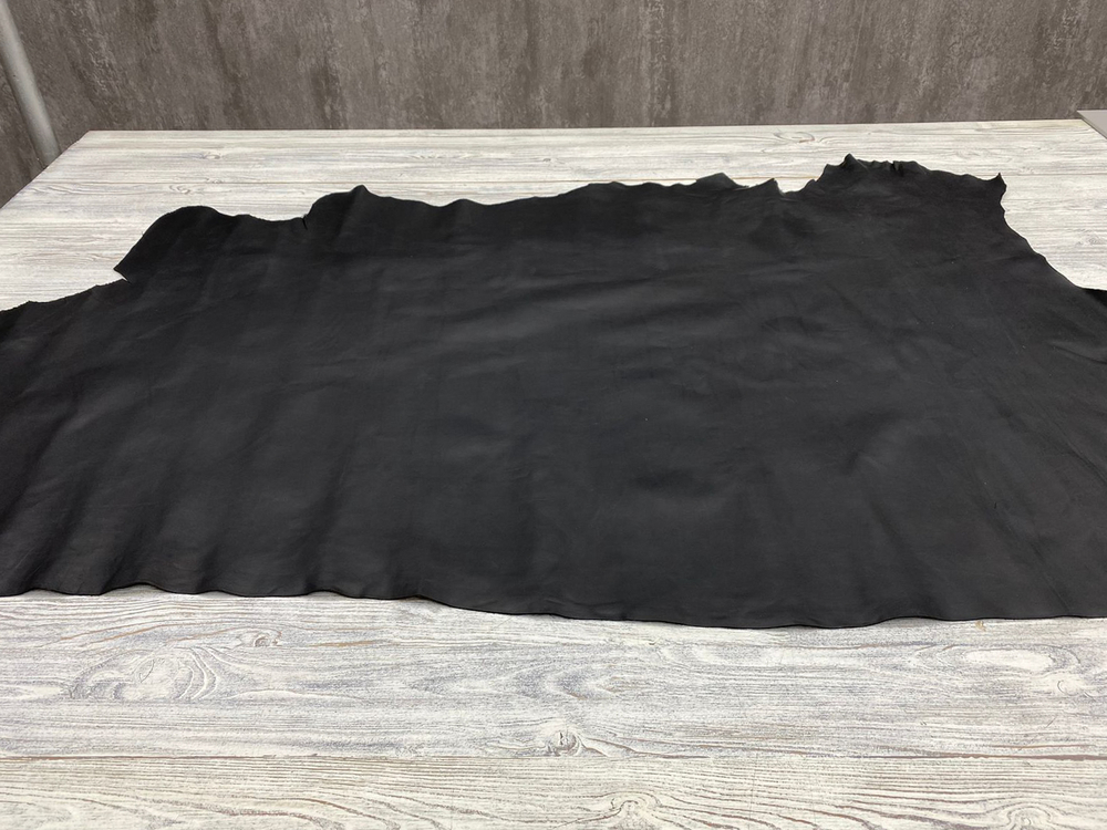 Turino Wax Nero (0,8-1,0 мм), цв. Черный, натуральная кожа