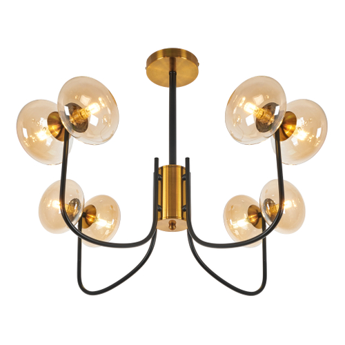 Потолочная люстра на штанге MyFar Scott MR1751-8P