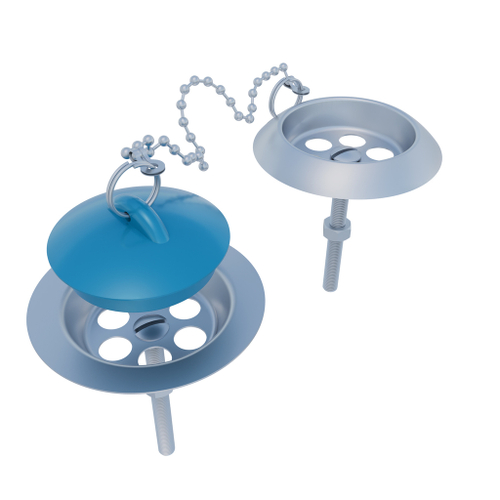 Ремкомплект сифона для ванны 1 1/2  RK-03 ИНКОПЛАСТ (винт М6*60)