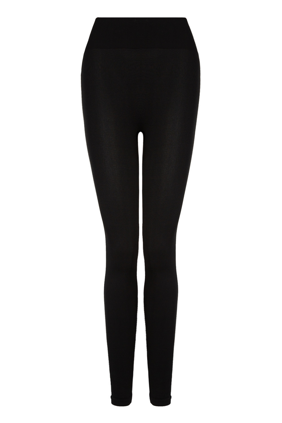 Леггинсы в рубчик №81 SUPER SOFT Чёрный