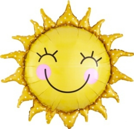 К Фигура Солнце Золото 66 см.