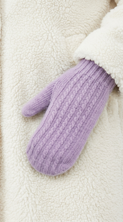 Варежки В420-05 сиреневые