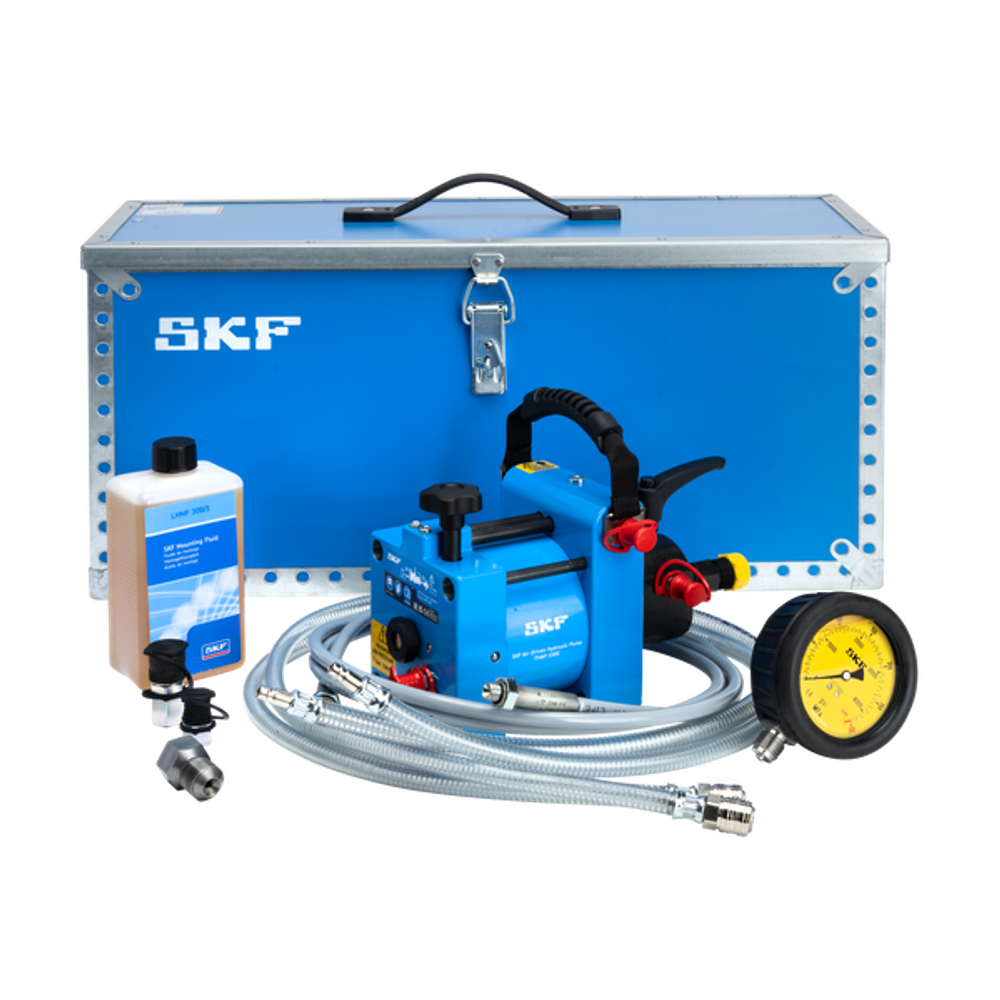 Air-driven hydraulic pump set THAP 150E/SK1