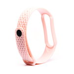 Сменный ремешок MI Band 5 silicone pink