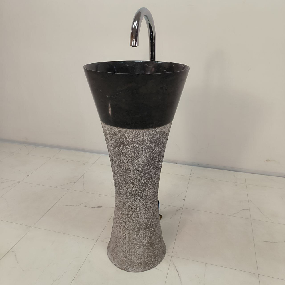 Раковина напольная из мрамора Pedestal MN-391 40*40*90