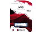 SSD накопитель Kingston SNV3S/500G 500ГБ, M.2 2280, PCIe 4.0 x4, NVMe [SNV3S/500G]