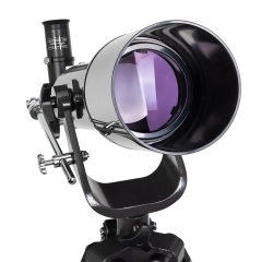 Телескоп Levenhuk New Skyline BASE 70/500 AZ2 - крупный план объектива