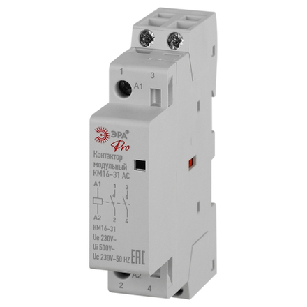 Контактор модульный ЭРА PRO NO-902-324 КМ16-31 АС
