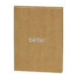 Бумажник водителя BEFLER "Classic", натуральная кожа, тиснение, 6 пластиковых карманов, черный, BV.1-1