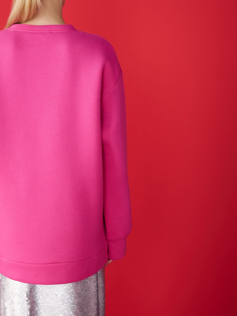 СВИТШОТ ЗАЙКА COOL FUCHSIA