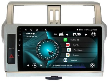 Магнитола для Toyota Land Cruiser Prado 150 2014-2017 - Vaycar VA77-0531 на Android 13, 8-ядер, 2Гб-32Гб, 4G SIM-слот