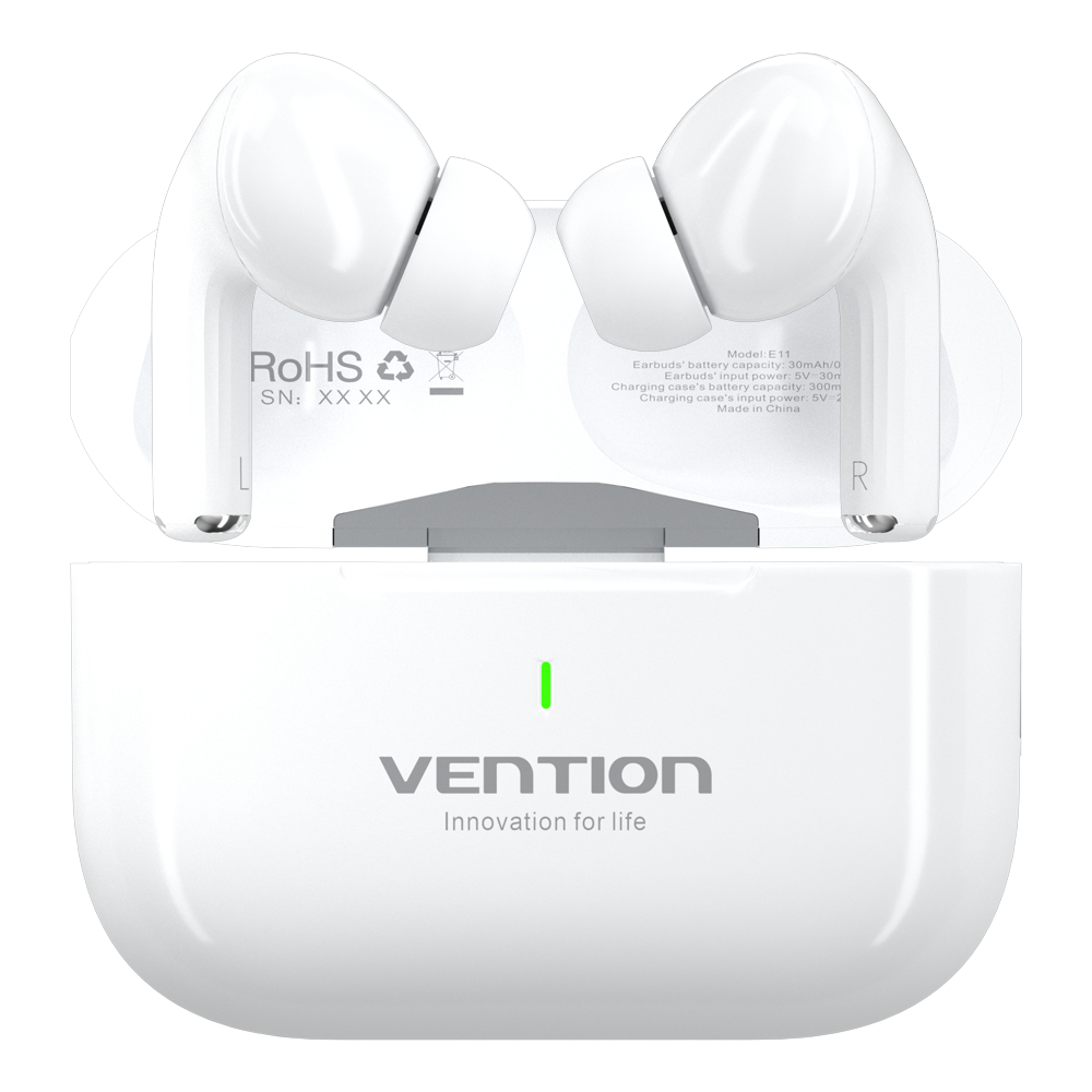 True Wireless Bluetooth Earbuds ECHO LITE E11 White