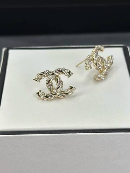 Серьги CHANEL