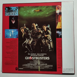 Винтажная виниловая пластинка LP Ghostbusters Soundtrack Album (Japan 1984)