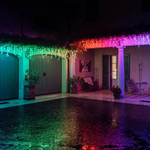 Гирлянда  бахрома - Twinkly Icicle (Multicolor + White edition) - 190 шт.(5 м) RGB + W + BT + Wi-Fi (TWI190SPP-TEU)