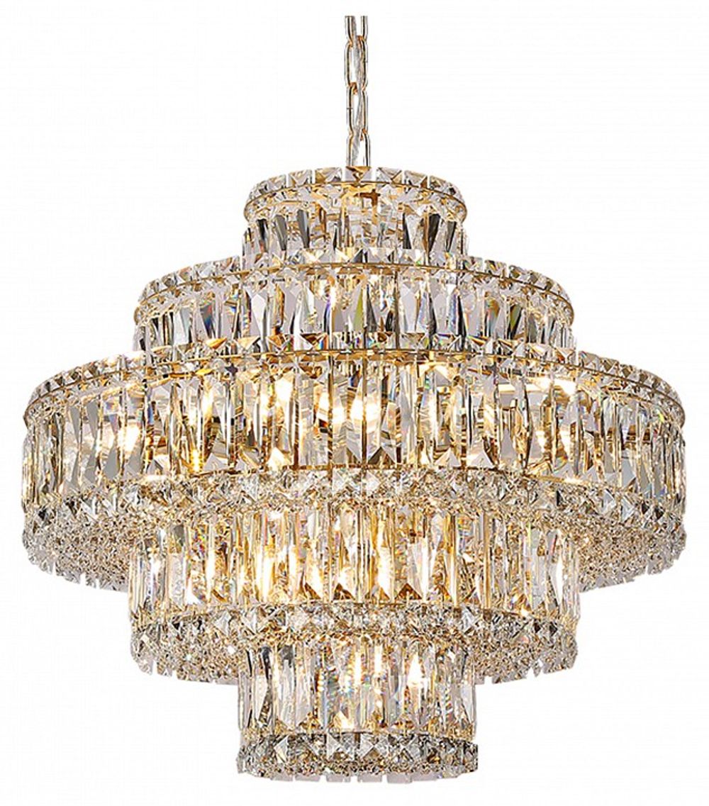 Подвесная люстра Newport 8450 8459+6/C gold