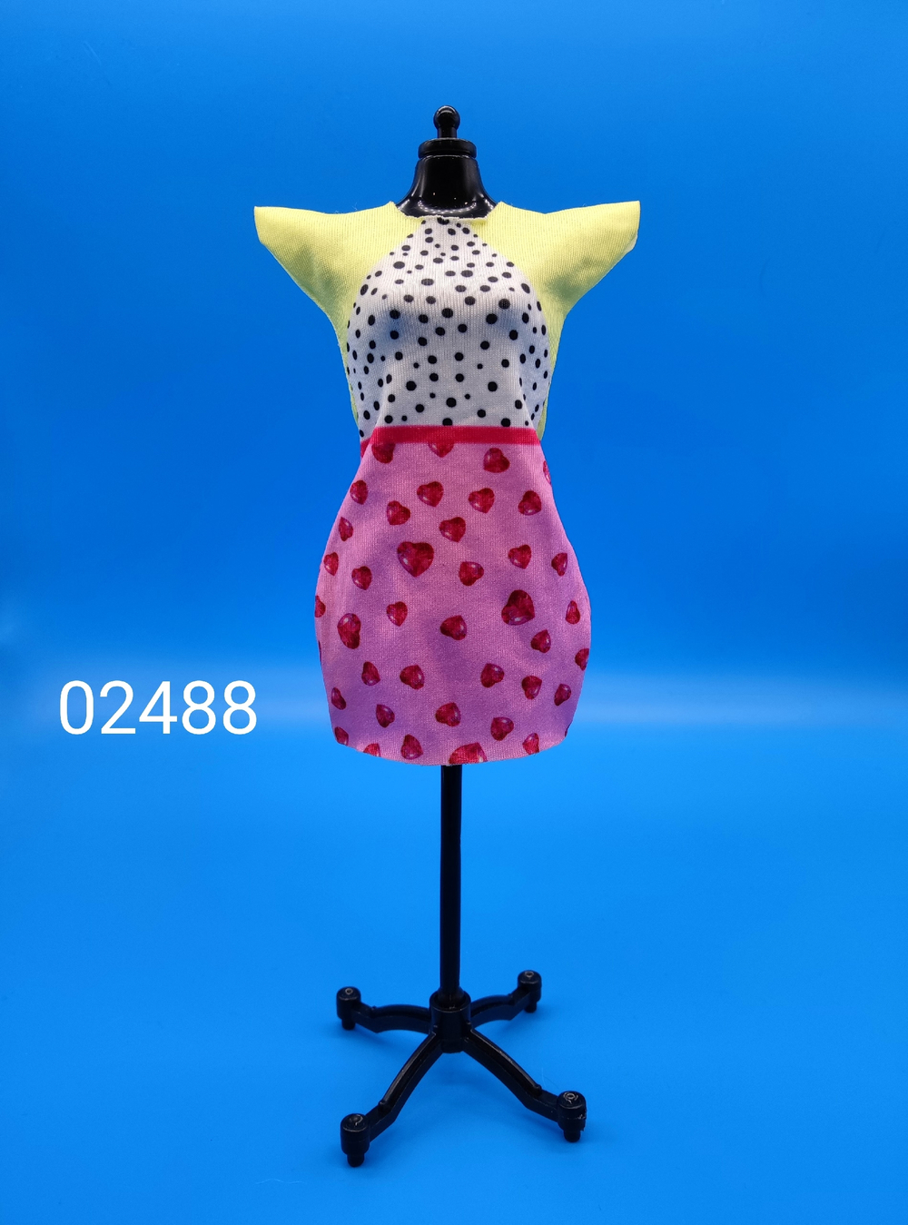 Одежда для куклы Барби винтаж платье 02488