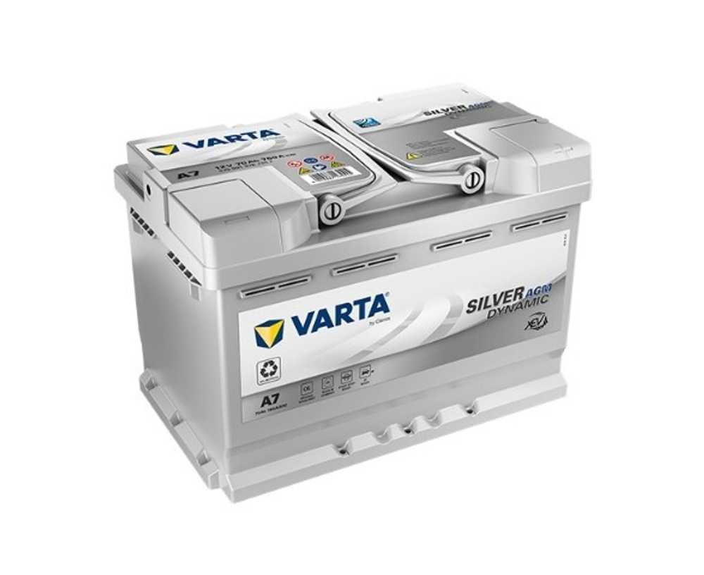 VARTA SILVER DYNAMIC AGM XEV START-STOP 12V-70AH D+
