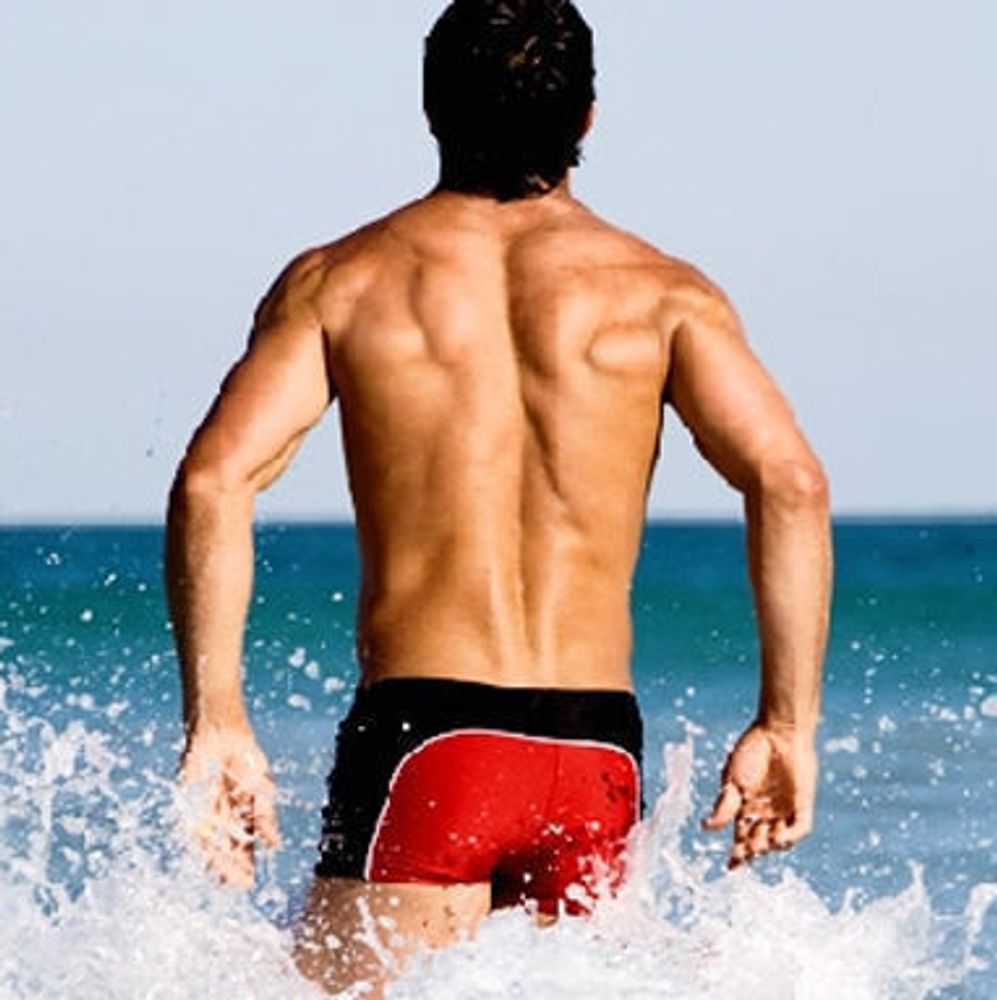 Мужские плавки Aussiebum 70&#39;s Coral