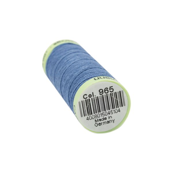Нитки отделочные Gutermann Top Stitch 30 (30 метров), 5 кат. | 965 дымчато серо-голубой