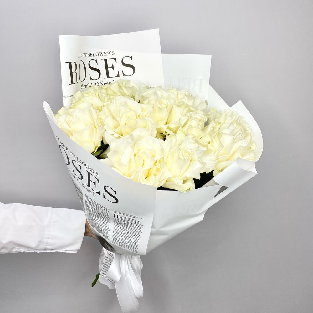 Букет из 11 роз Французских роз Мондиаль