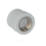 Муфта PP-R комбинированная белая Дн 25х1/2" ВР PRO VALFEX 10129125-PRO