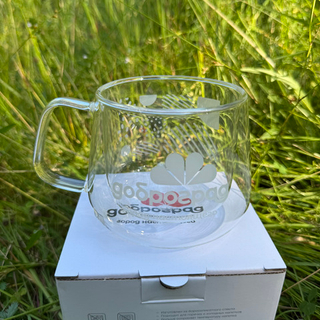 Кружка стеклянная с двойными стенками Доброград