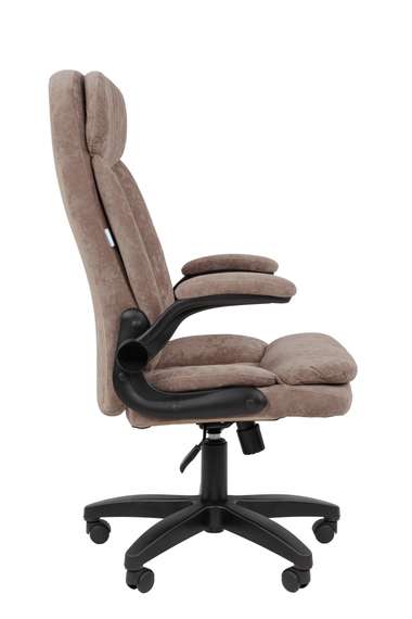 Кресло Chairman Home 533 Россия ткань S темно-бежевый