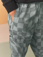 Брюки для мальчика Next B42-913, Голубой, Серый