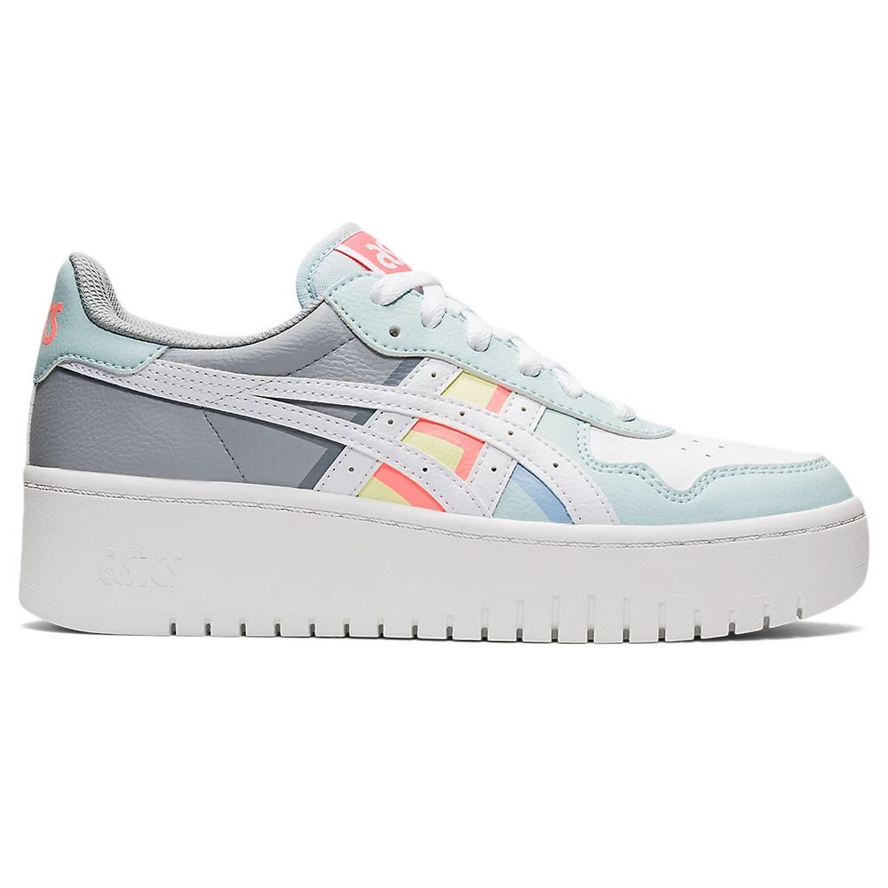 Кеды женские ASICS Japan S PF 1202A323-104, р.12 (рос.43), бело-голубой