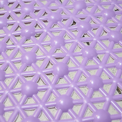 Коврик для ванной матовый Паутинка 37*66см (лаванда)