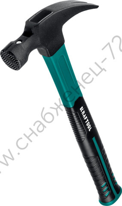 KRAFTOOL Fiberglass 560 г, Столярный молоток-гвоздодёр (20265-56)