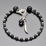 Мужской браслет на жёстком каркасе Rico la Cara AMX003171