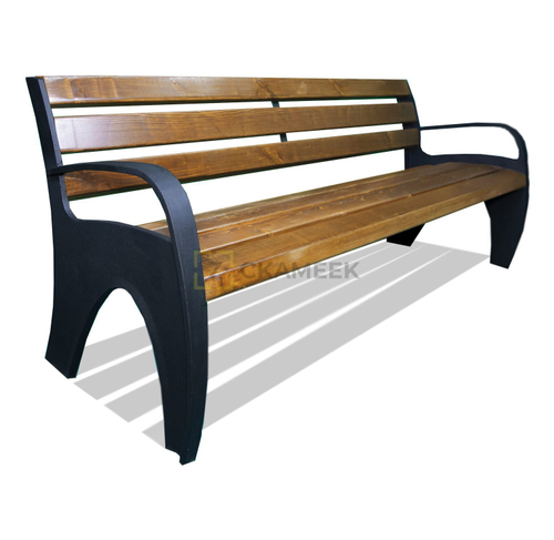 Скамейка парковая «Волна» (1,8 м лиственница)