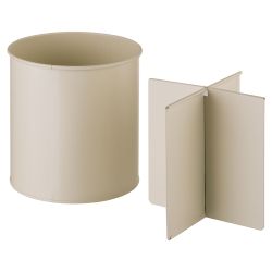 ПОДСТАВКА AGNESS ПОД КУХОННЫЕ ПРИБОРЫ, 14*15 СМ, ЦВЕТ: IVORY