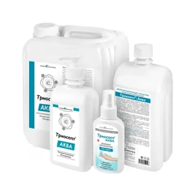 Триосепт-Аква кожный антисептик 1 л дозатор
