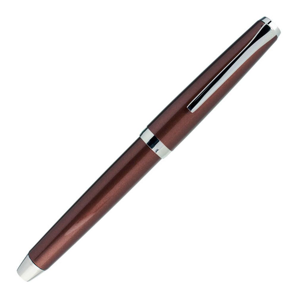 Перьевая ручка Pilot Falcon Metal Brown коричневая с пером EF  (FE-25SR-BN-SEF) - купить по выгодной цене | PenForMen