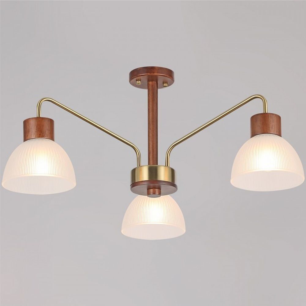 Люстра на штанге ILLUMICO  IL0286-3C-79 BR