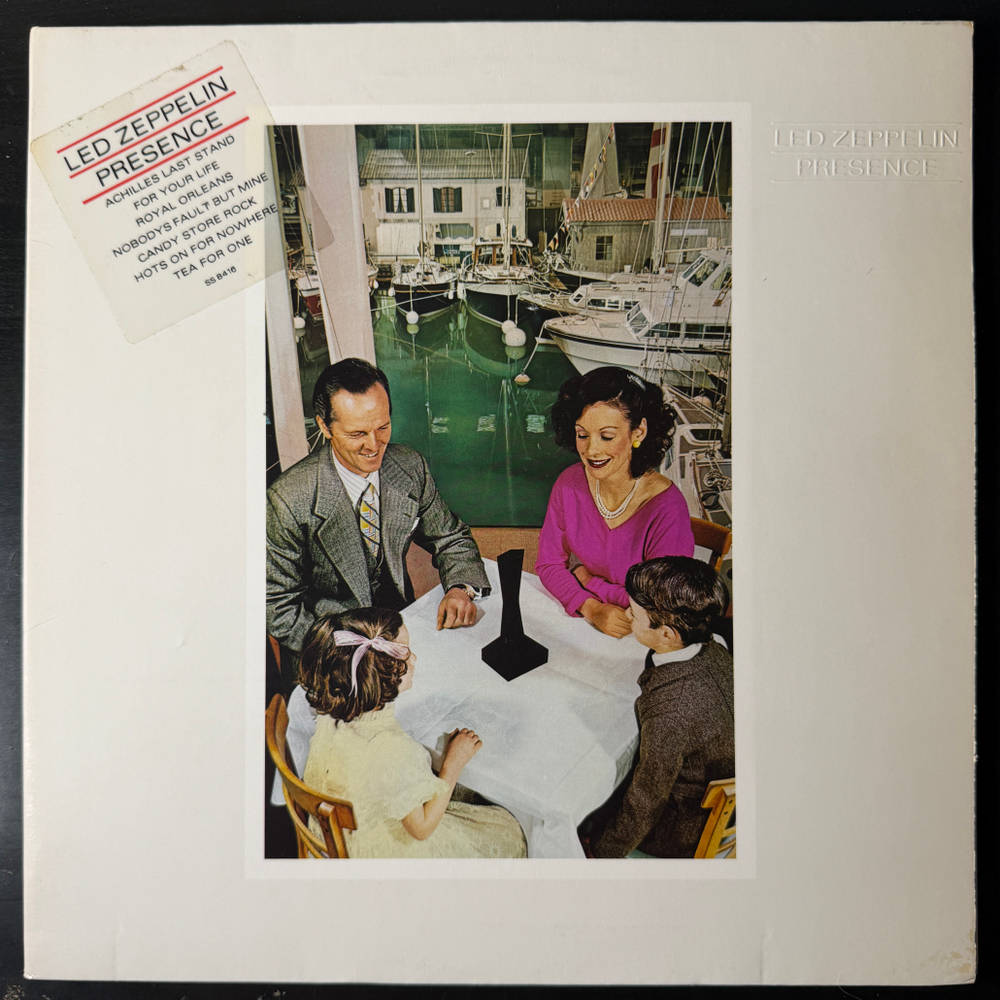 Виниловая пластинка Led Zeppelin ‎– Presence LP